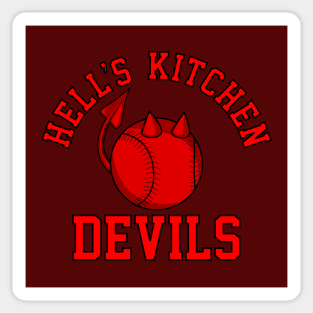 Hell's Kitchen Devils - Marvel Baseball Mashup Sticker